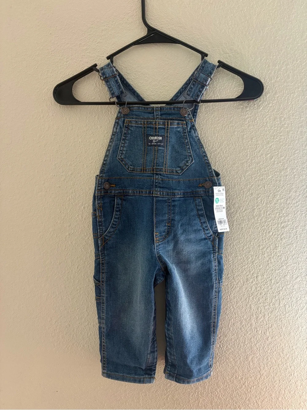 OshKosh B'gosh Kids Denim Overalls - Blue